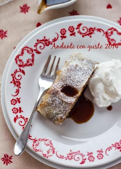 Strudel di pere e zucca al cardamomo e speculoos per l'MTC