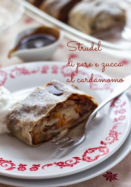 Strudel di pere e zucca al cardamomo e speculoos per l'MTC