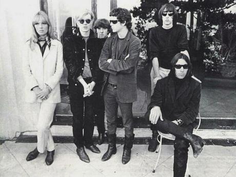 Lou Reed with Andy Warhol and The Velvet Underground, New York, ca. 1966