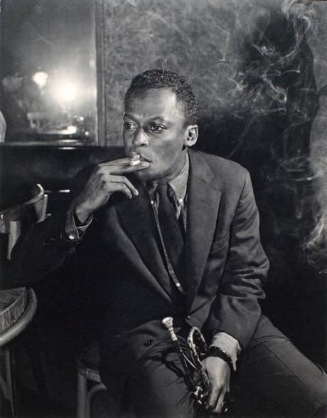 Miles Davis. Photo by Jean-Pierre Leloir, 1946