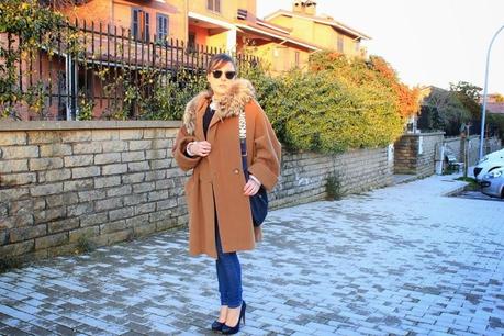 Max Mara Camel coat e zero pensieri - OUT-FIT