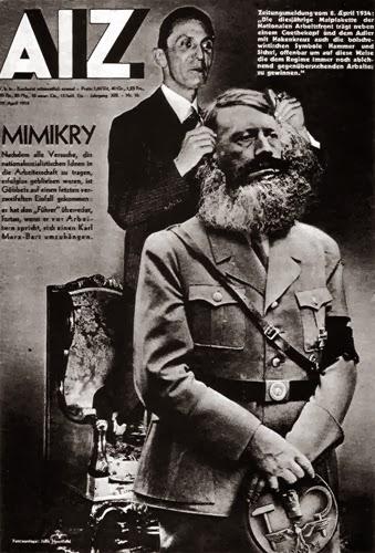 locandine marxicce di Casapound? No grazie! Preferiamo John Heartfield