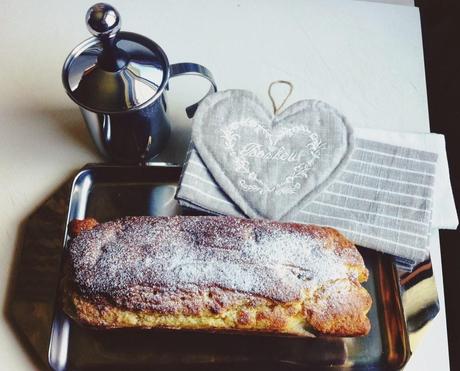 Plumcake alla banana, noci pecan e caramel au beurre sale'