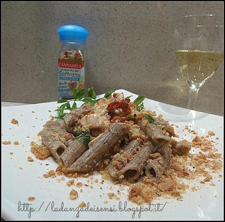 Penne di grano saraceno al tonno affumicato