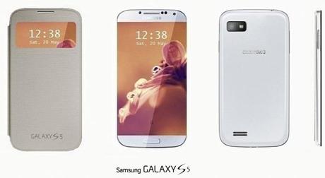 Samsung Galaxy S5 Concept Phone Sports Edge to Edge Display Samsung Galaxy S5: Ecco le schede tecniche delle 2 versioni