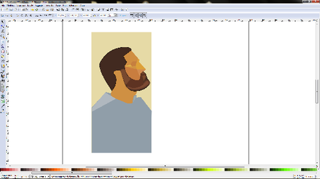 Il risultato finale in Inkscape