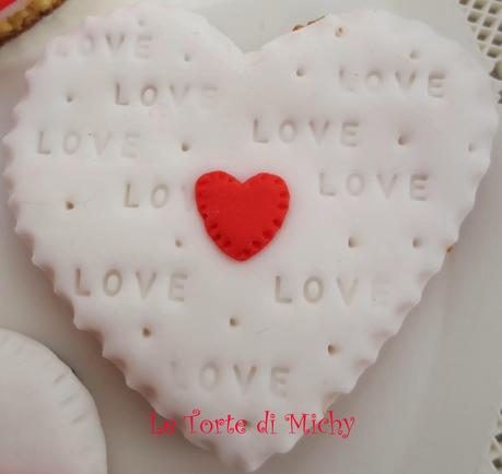 Biscotti a cuore di San Valentino