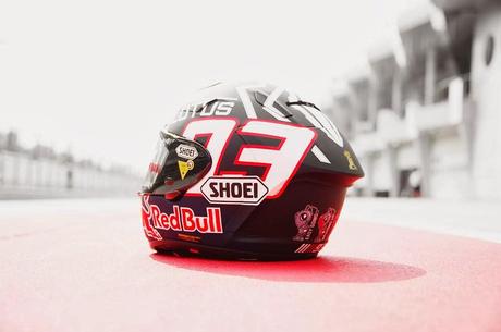 Shoei X-Spirit II M.Màrquez Test Sepang 2014
