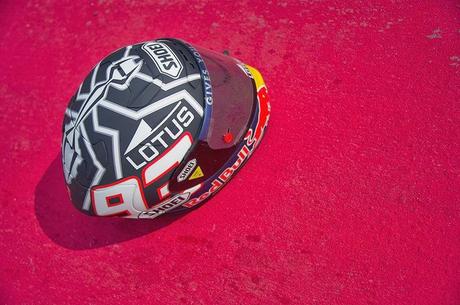 Shoei X-Spirit II M.Màrquez Test Sepang 2014