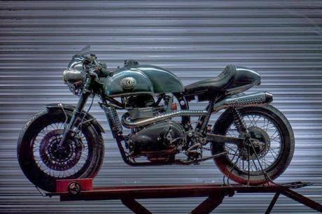 Triumph Thruxton Steampunk Project 2013 by Benjie's Cafe Racers