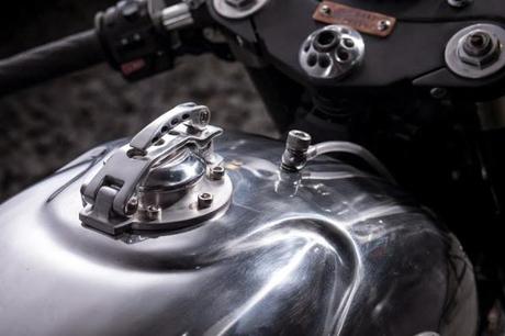 Triumph Thruxton Steampunk Project 2013 by Benjie's Cafe Racers