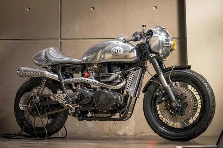Triumph Thruxton Steampunk Project 2013 by Benjie's Cafe Racers