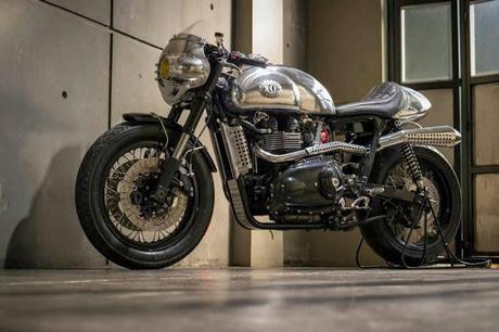 Triumph Thruxton Steampunk Project 2013 by Benjie's Cafe Racers