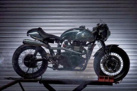 Triumph Thruxton Steampunk Project 2013 by Benjie's Cafe Racers