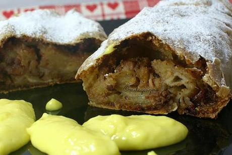 Strudel di mela e zenzero