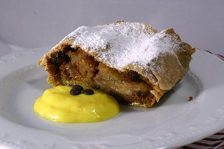 Strudel di mela e zenzero