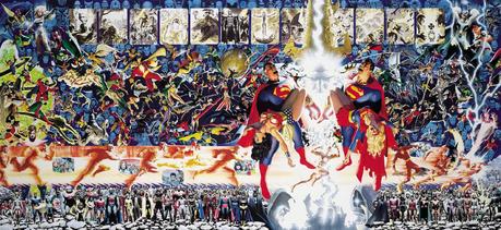 Crisis On Infinite Earths Watchmen Vertigo Swamp Thing Sandman Play Press Neil Gaiman Michael Chabon Marvel Comics John Byrne In Evidenza Grant Morrison Frank Miller DC Comics Alex Ross Alan Moore 