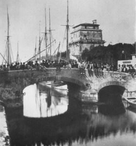 Viareggio - Ponte di Pisa - Foto tratta da Nuova Viareggio Ieri N.15-settembre 1995