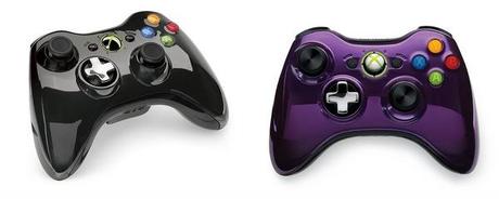 Microsoft presenta nuovi controller cromati per Xbox 360