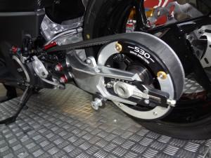 Yamaha Tmax 530 telaio, ciclistica e trasmissione