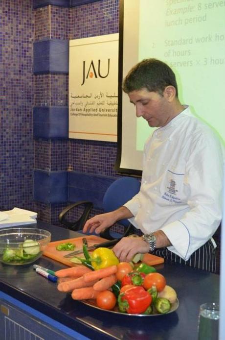 Food Costing Course in Giordania: la parola allo chef Pietro D'Agostino