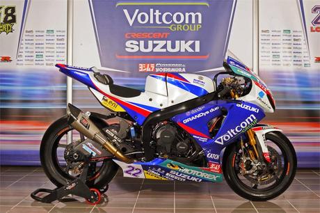 Suzuki GSX-R 1000 WSBK Team Voltcom Crescent Suzuki 2014