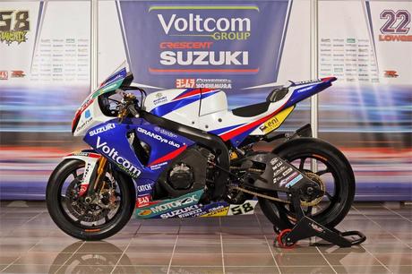 Suzuki GSX-R 1000 WSBK Team Voltcom Crescent Suzuki 2014