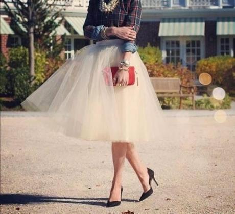 Tulle skirt