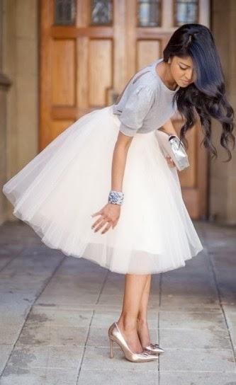 Tulle skirt