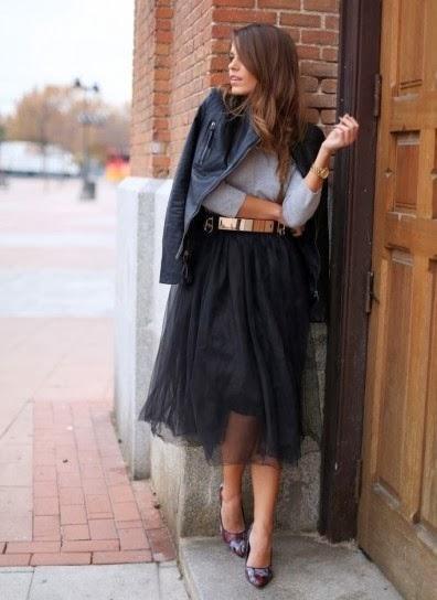 Tulle skirt