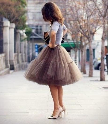 Tulle skirt