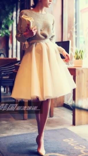 Tulle skirt