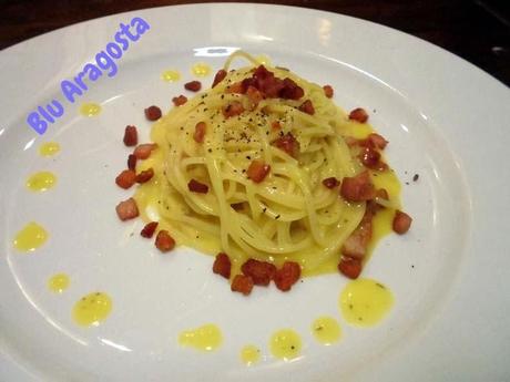 Una splendida pasta alla carbonara