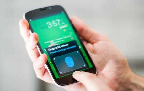 fingerprints scanner sensor 2 Galaxy S5: Display senza cornice e con lettore di impronte digitali incorporato nel display