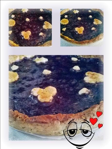 CROSTATA NOCCIOLE E MIRTILLI