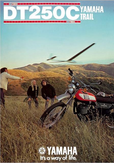 Vintage Brochures: Yamaha DT 250C Trail 1976 (Usa)