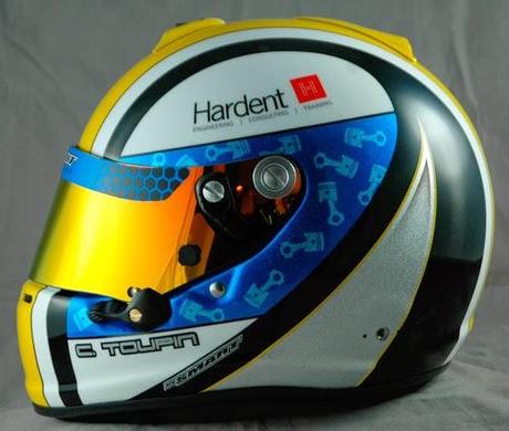 Arai GP-6S C.Toupin 2014 by Smart Race Paint