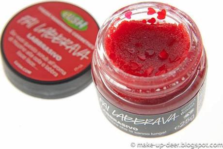 Happy Valentine with... Lush Santa's lip scrub