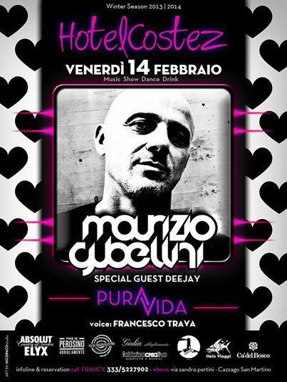 14/2 Maurizio Gubellini @ Hotel Costez Cazzago (Bs)