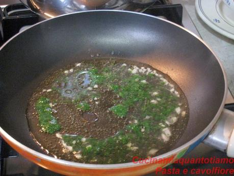 pasta con il cavolfiore