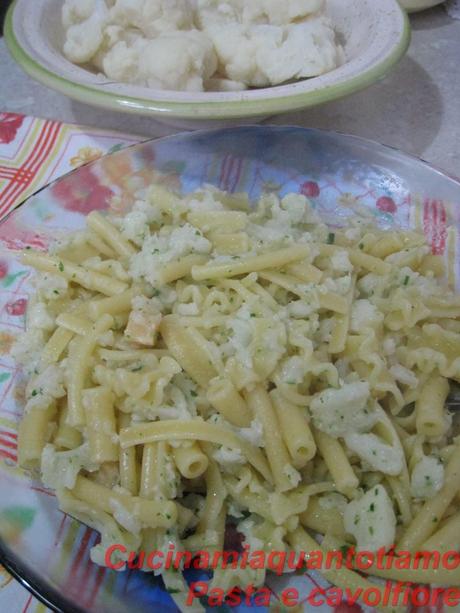 pasta con il cavolfiore