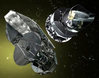 Le sonde spaziali Herschel e Planck dell'ESA