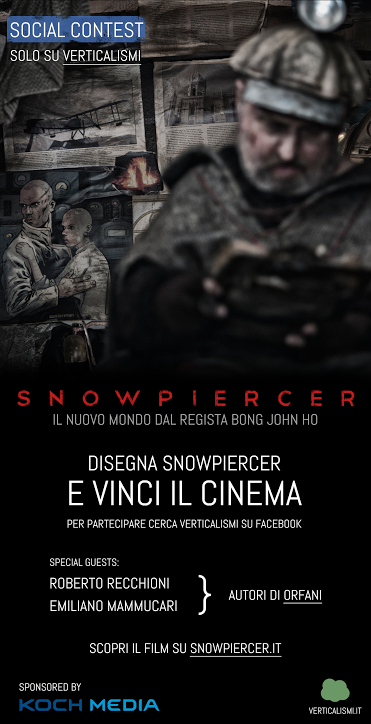 Verticalismi presenta il social contest Realizza una illustazione ispirata al film Snowpiercer Verticalismi 