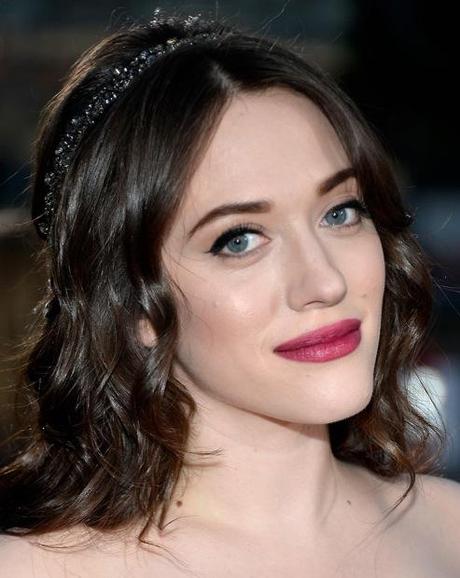 Kat Dennings beauty look