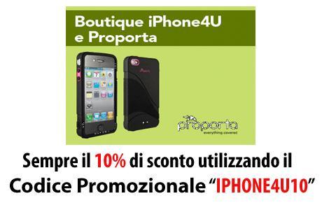 Nuove custodie esclusive per iPhone e iPad da Proporta proporta iphone4u