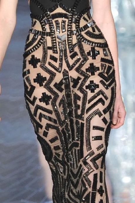 STAMPE, PATTERNS ED EFFETTI DI SUPERFICIE DALLE COLLEZIONI MODA COUTURE P/E 2014 / 9