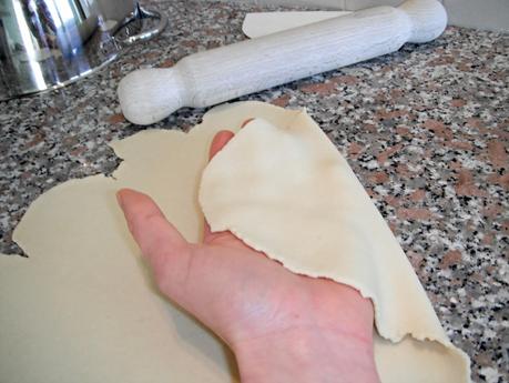 Ravioli di semola con zucca e salsiccia