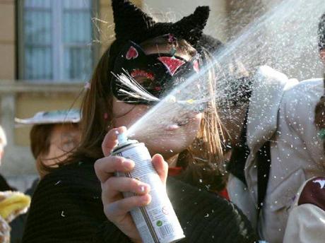 Carnevale bombolette spray