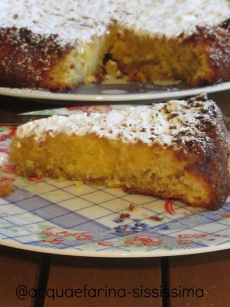 torta caprese al limone