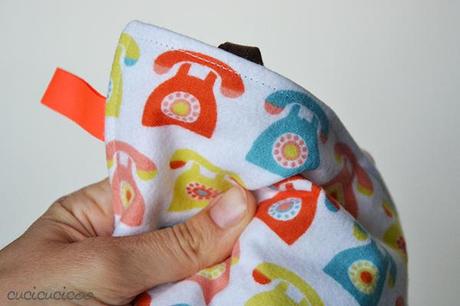 How to make a crinkly taggie baby toy